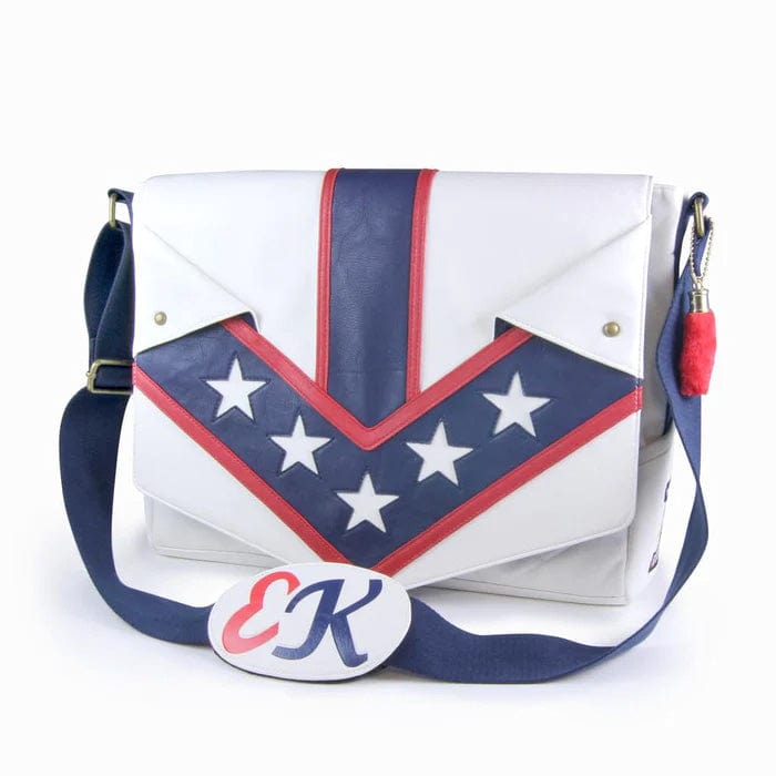 EVEL KNIEVEL JUMPSUIT MESSENGER BAG