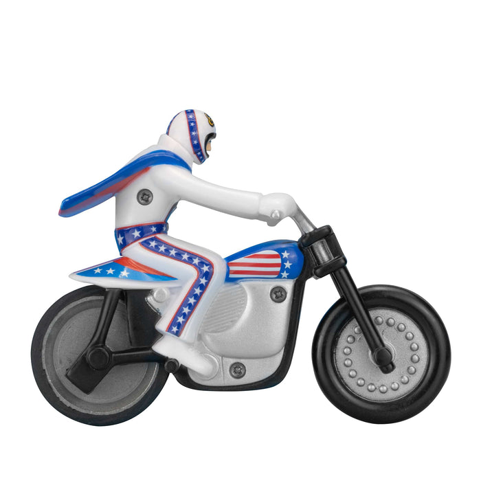 Evel Knievel Mini Stunt Cycle - Rip Cord Racer