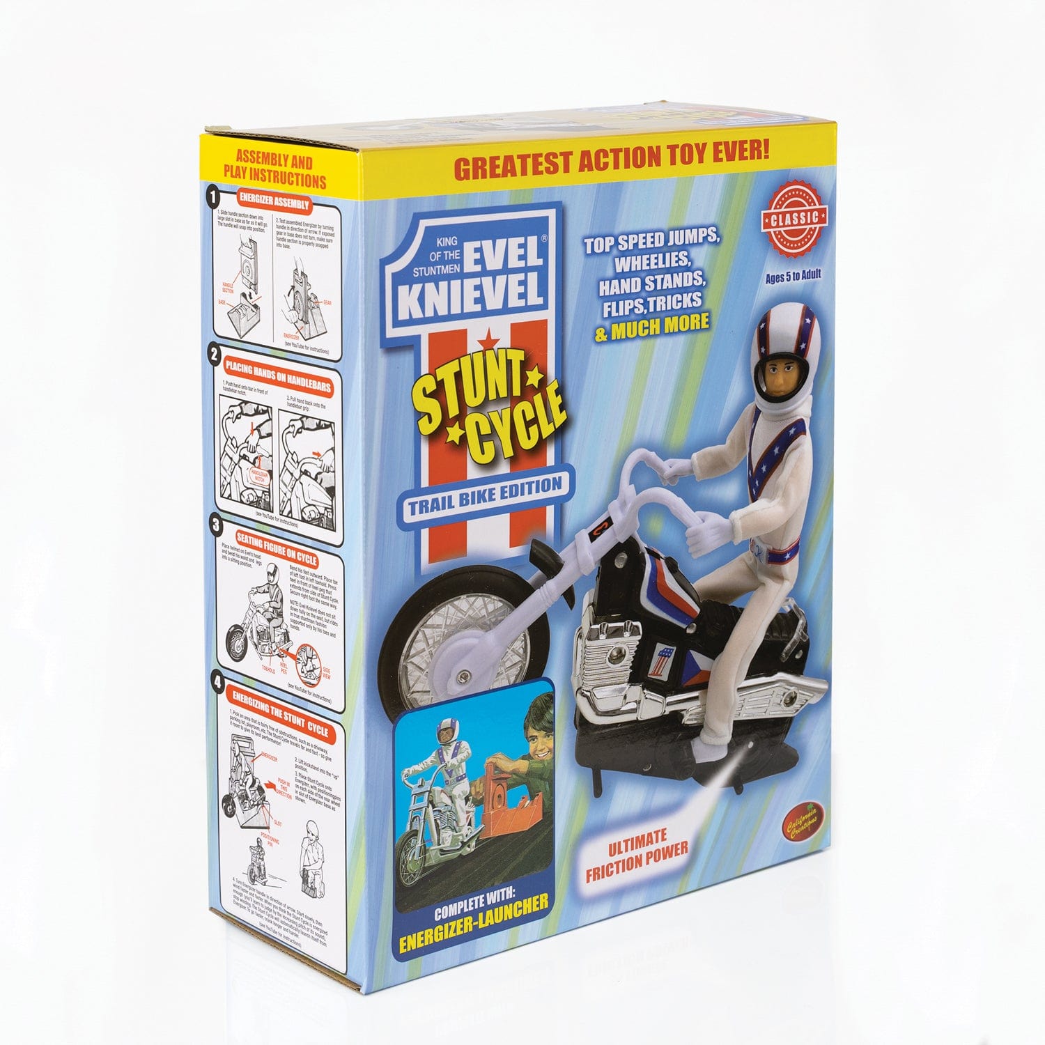 Evel Knievel Stunt Cycle - Trailbike Edition / Black