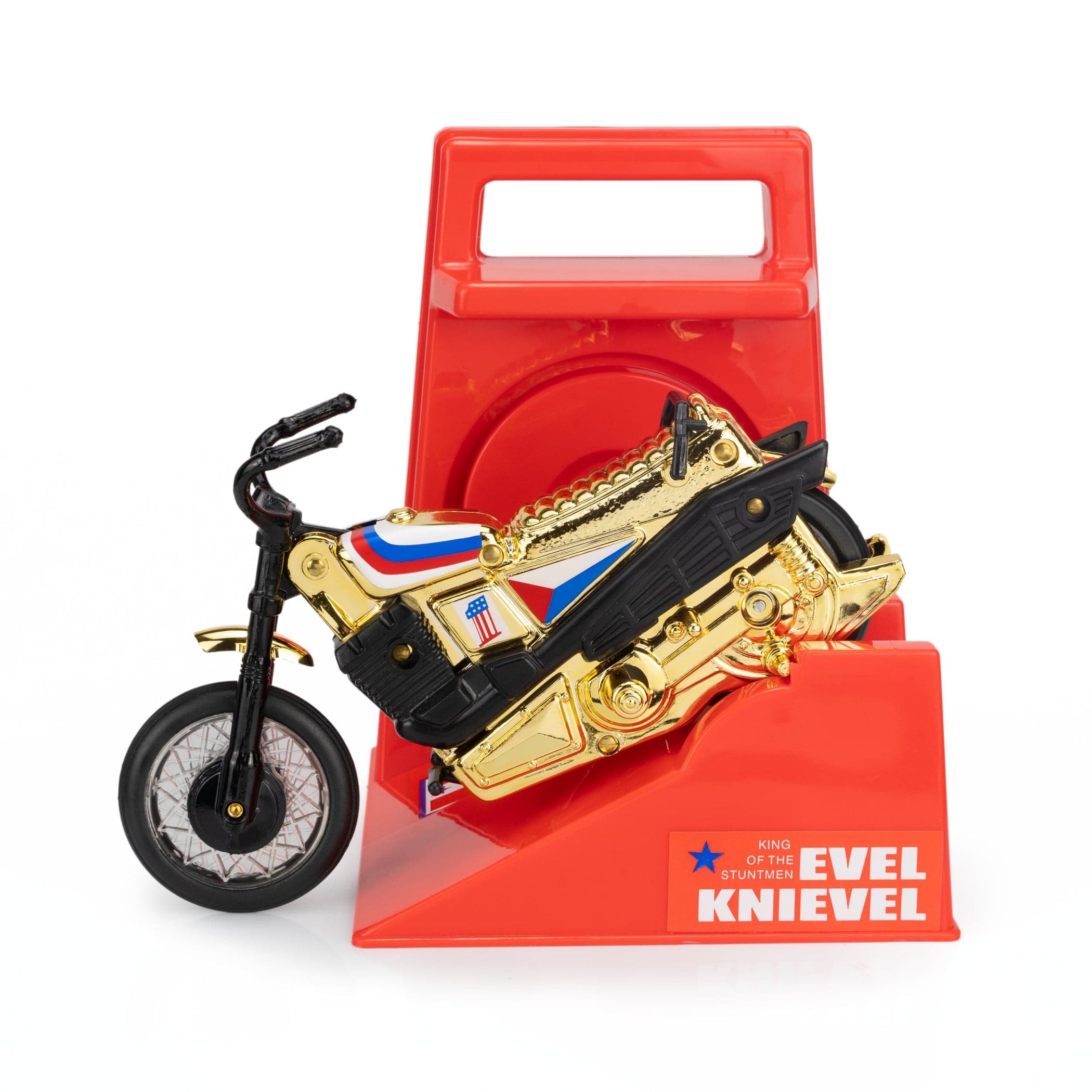 Evel Knievel 50th Anniversary Stunt Cycle - Golden High Jumper — Evel