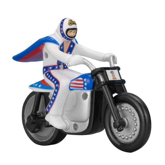 Evel Knievel Mini Stunt Cycle - Rip Cord Racer