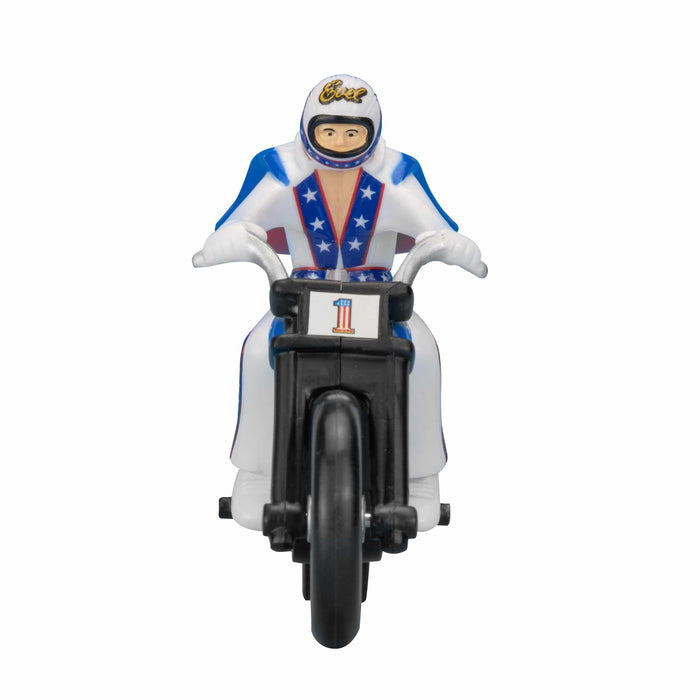 Evel Knievel Mini Stunt Cycle - Rip Cord Racer