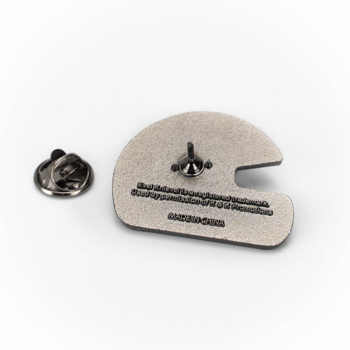 EVEL KNIEVEL - NUMBER 1 - SIDE VIEW HELMET ENAMEL PIN
