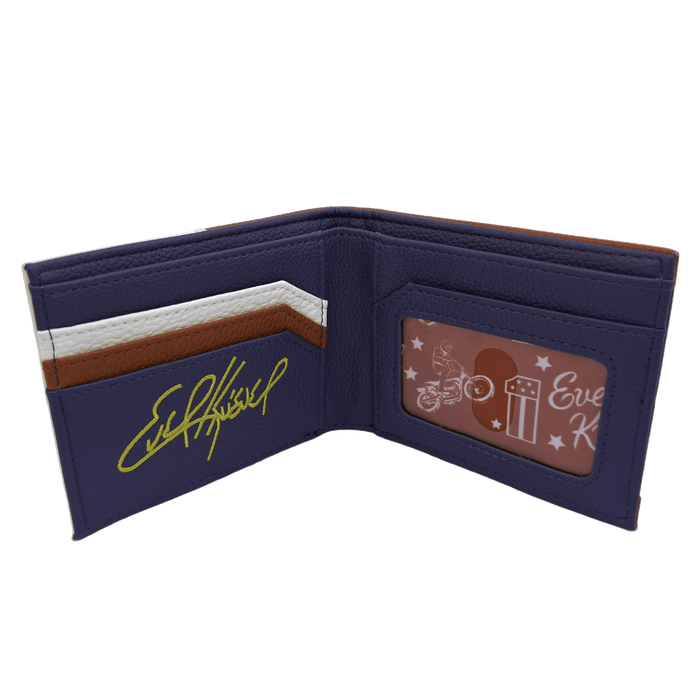 EVEL KNIEVEL SIGNATURE MEN'S WALLET