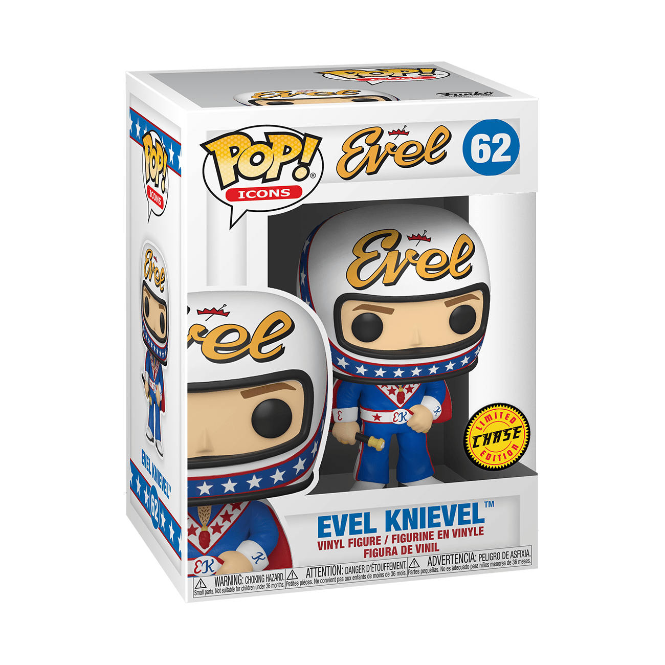International Funko Pop! Icons Evel Knievel Chase